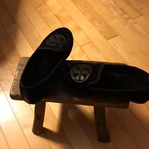 Black Tory Burch slippers